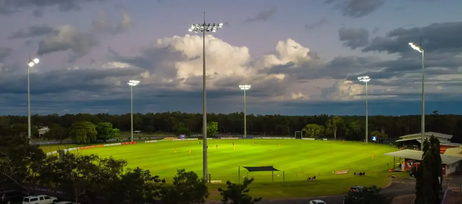 cricket stadium lighting