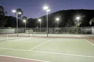 tennis court lighting